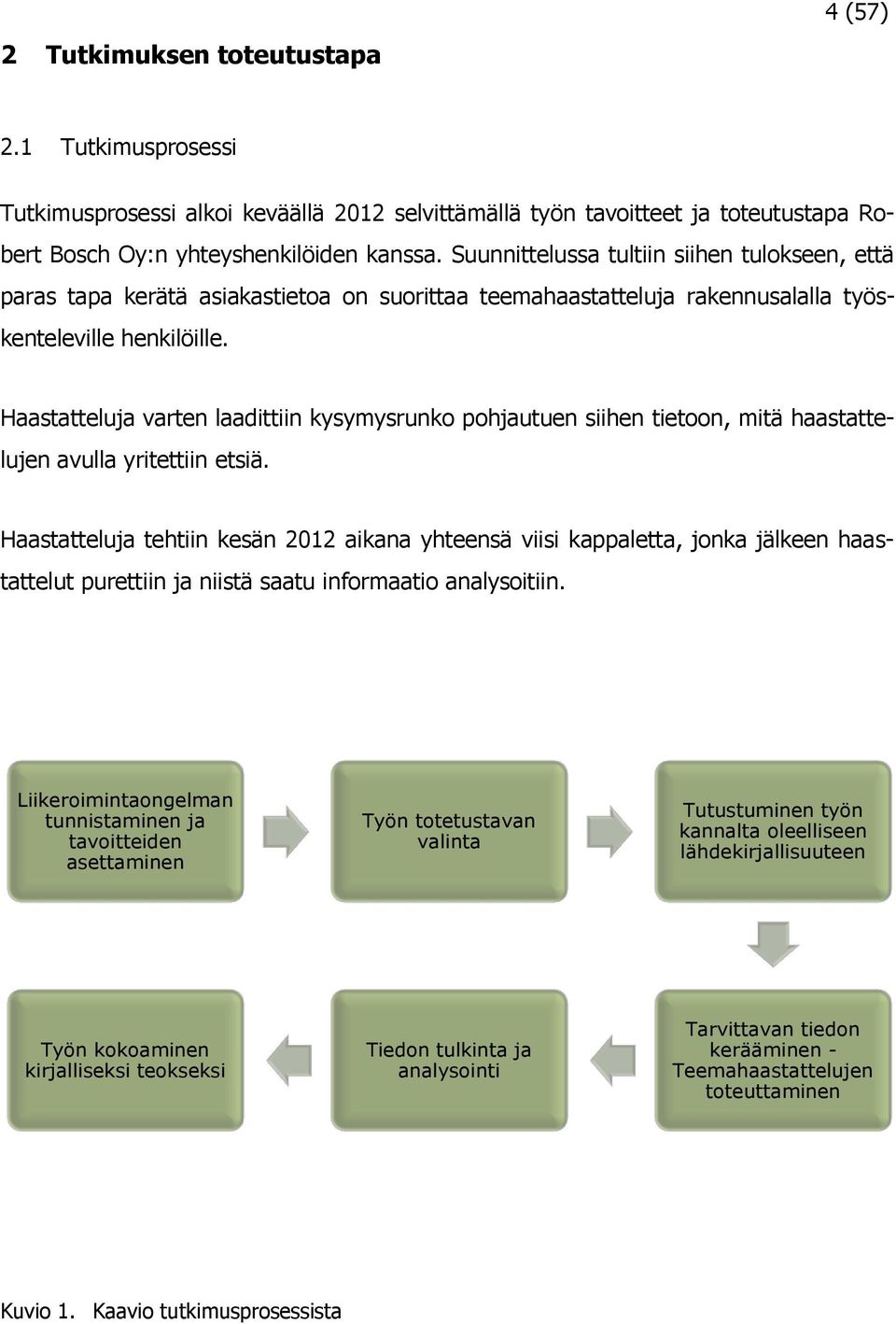 Haastatteluja varten laadittiin kysymysrunko pohjautuen siihen tietoon, mitä haastattelujen avulla yritettiin etsiä.