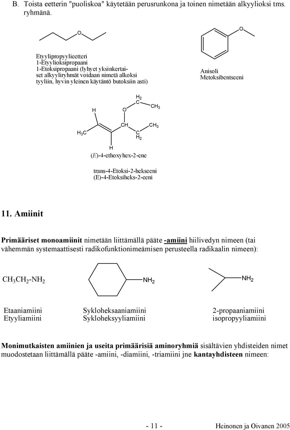 (E)-4-ethoxyhex-2-ene trans-4-etoksi-2-hekseeni (E)-4-Etoksiheks-2-eeni 11.