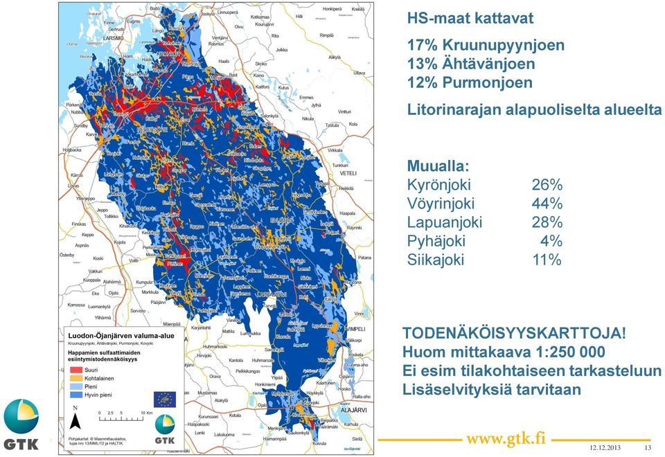 4% Siikajoki 11% TODENÄKÖISYYSKARTTOJA!