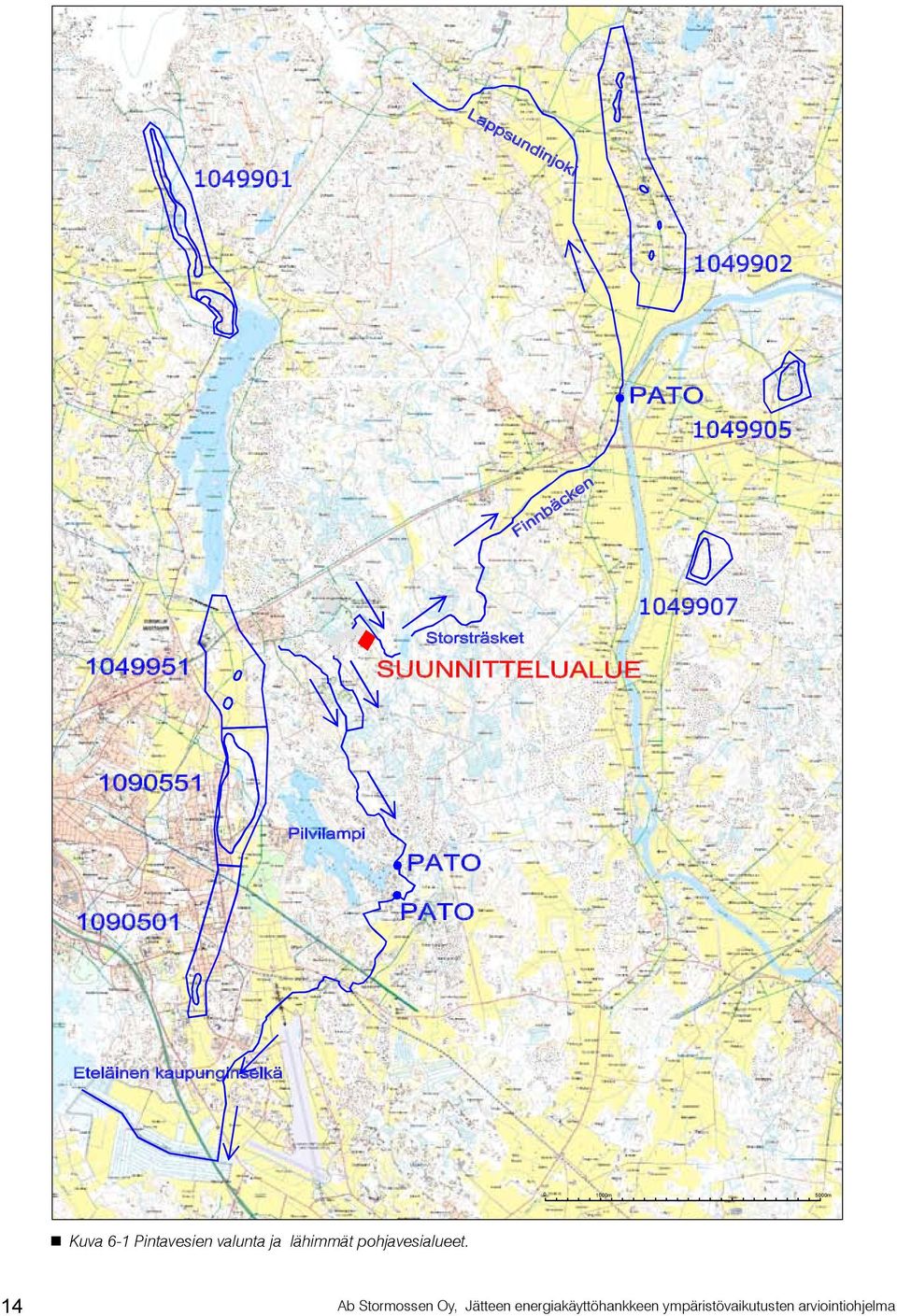 14 Ab Stormossen Oy, Jätteen