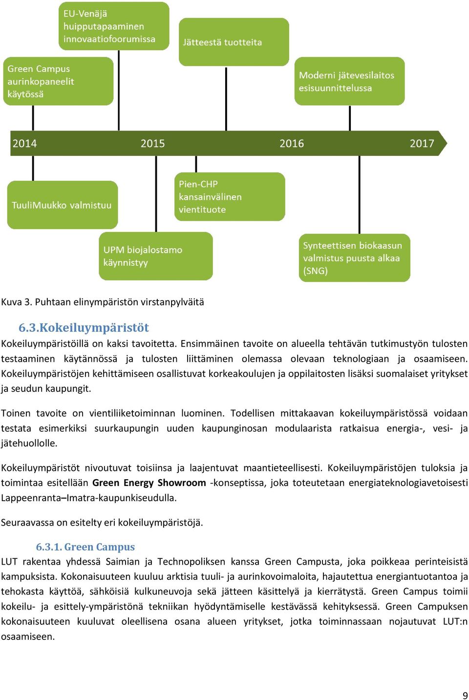 Kokeiluympäristöjen kehittämiseen osallistuvat korkeakoulujen ja oppilaitosten lisäksi suomalaiset yritykset ja seudun kaupungit. Toinen tavoite on vientiliiketoiminnan luominen.