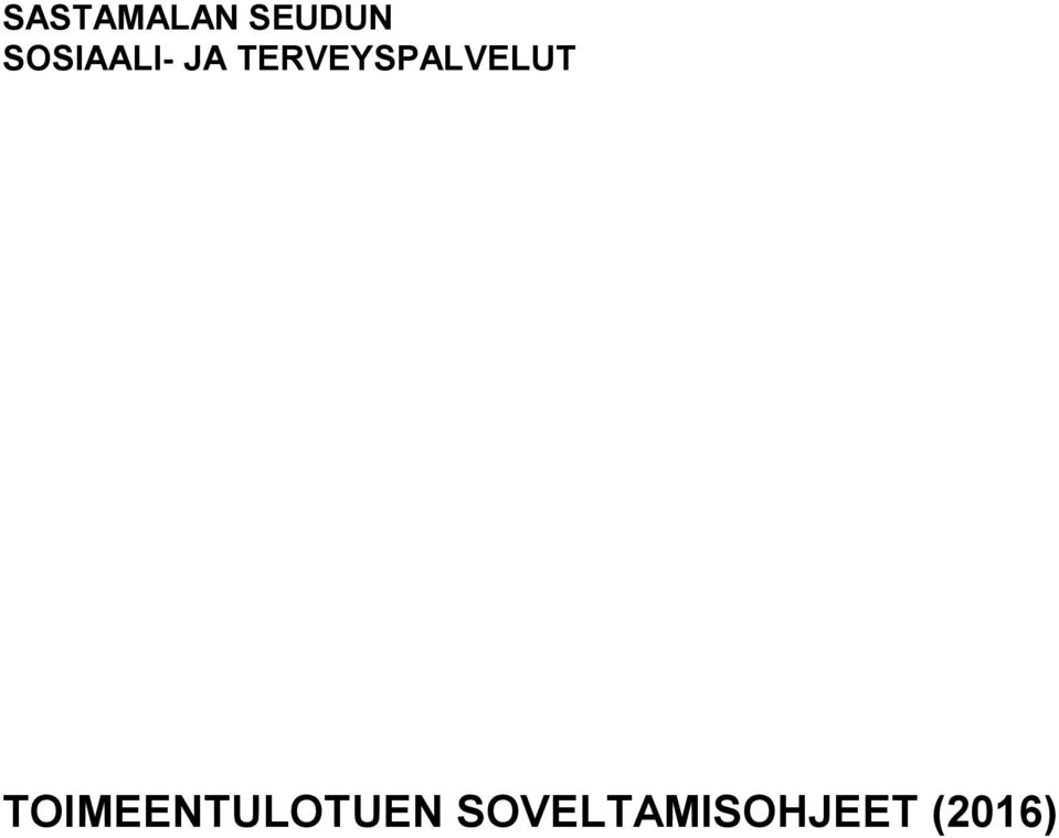 TERVEYSPALVELUT