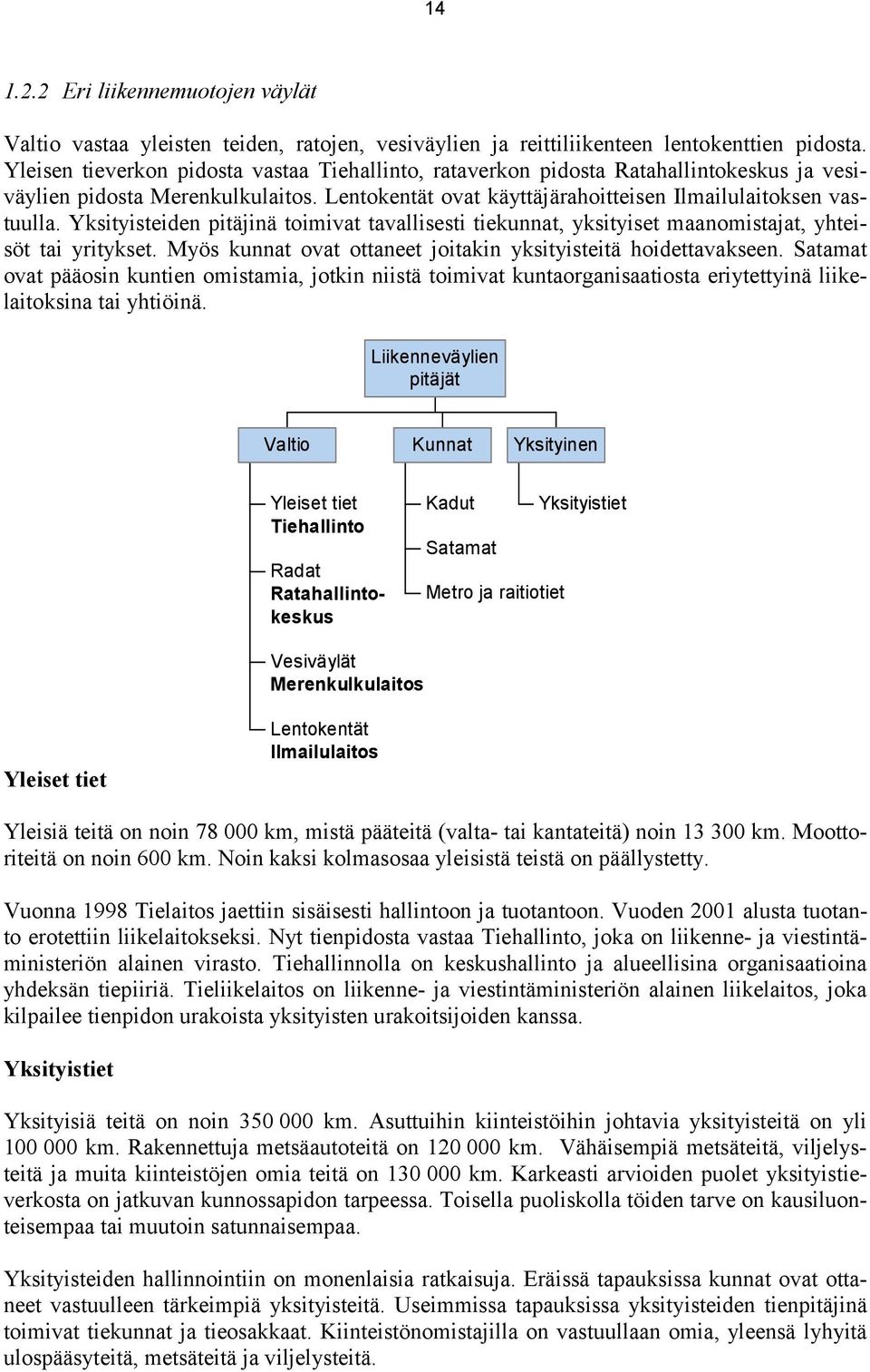 Yksityisteiden pitäjinä toimivat tavallisesti tiekunnat, yksityiset maanomistajat, yhteisöt tai yritykset. Myös kunnat ovat ottaneet joitakin yksityisteitä hoidettavakseen.