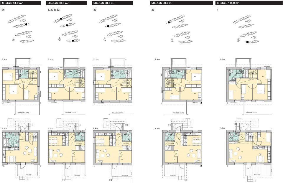 6H+K+S 114,0 m 2 26 3, 22 & 32 29