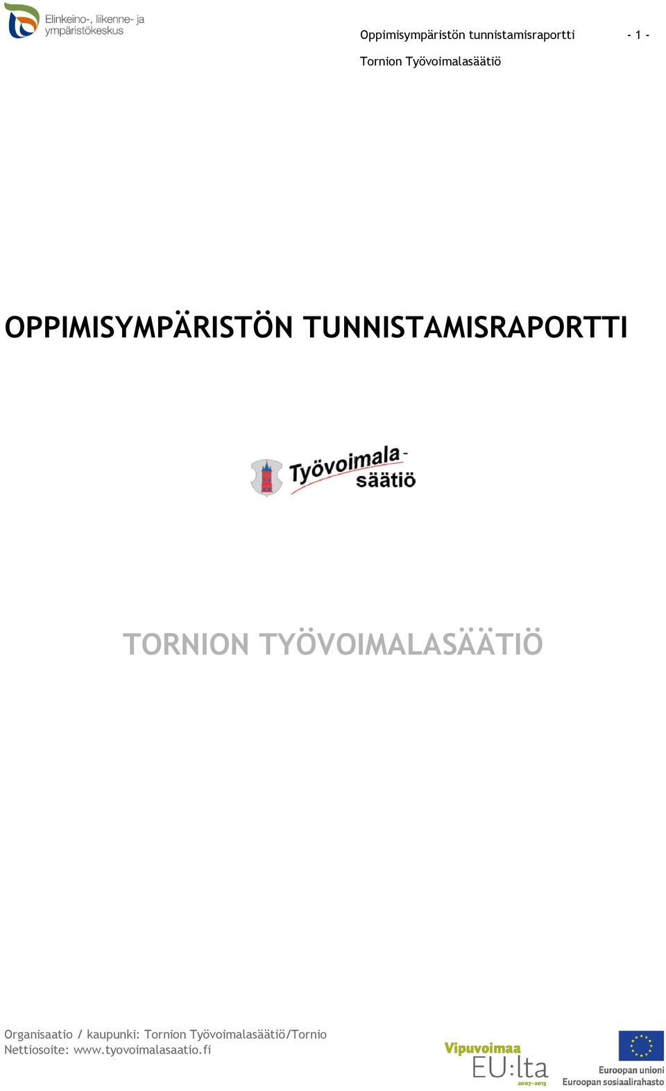 OPPIMISYMPÄRISTÖN