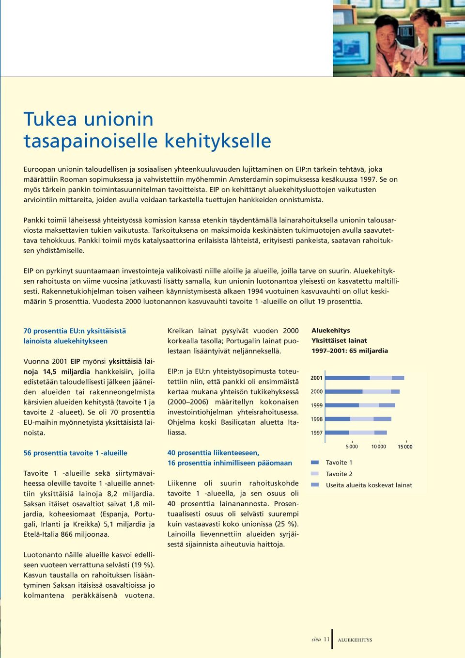 EIP on kehittänyt aluekehitysluottojen vaikutusten arviointiin mittareita, joiden avulla voidaan tarkastella tuettujen hankkeiden onnistumista.