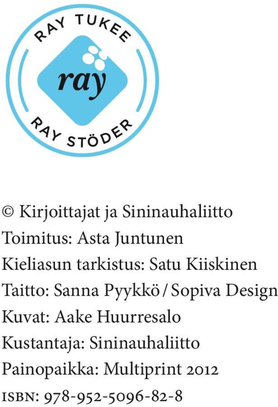 / Sopiva Design Kuvat: Aake Huurresalo Kustantaja: