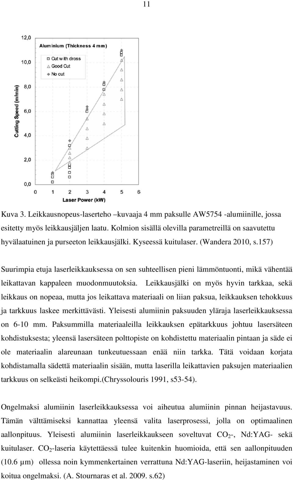 157) Suurimpia etuja laserleikkauksessa on sen suhteellisen pieni lämmöntuonti, mikä vähentää leikattavan kappaleen muodonmuutoksia.