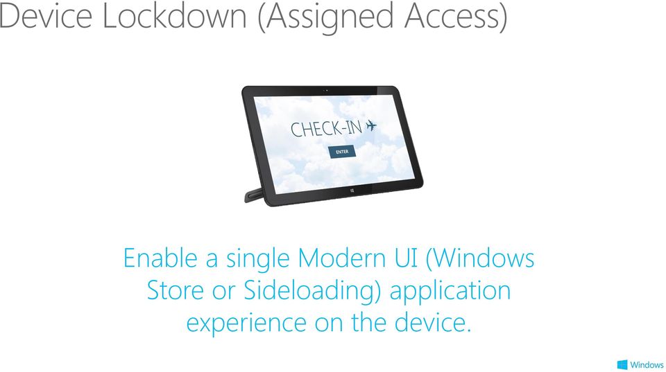 UI (Windows Store or