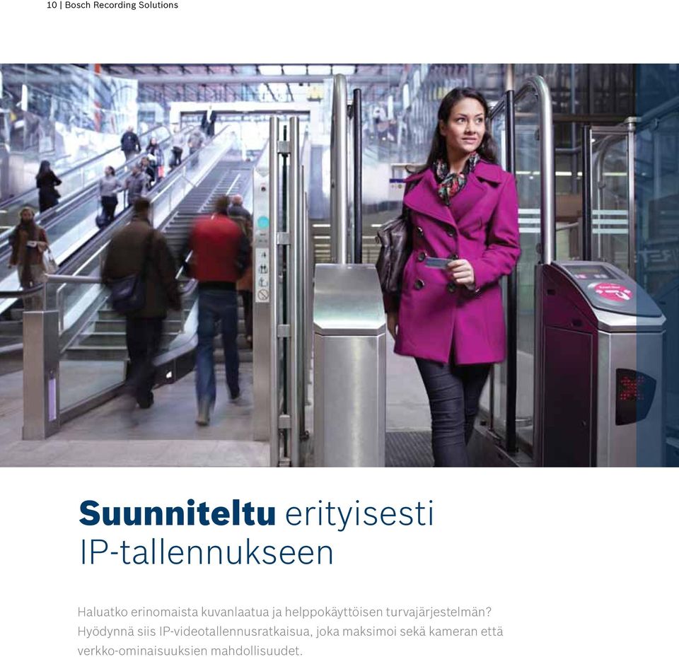 helppokäyttöisen turvajärjestelmän?