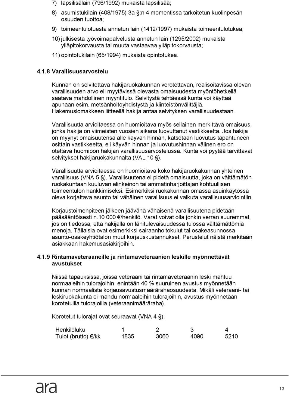 ) julkisesta työvoimapalvelusta annetun lain (12
