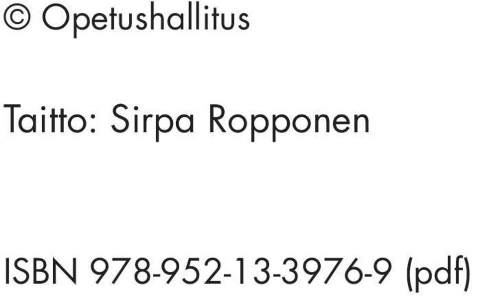 Ropponen ISBN