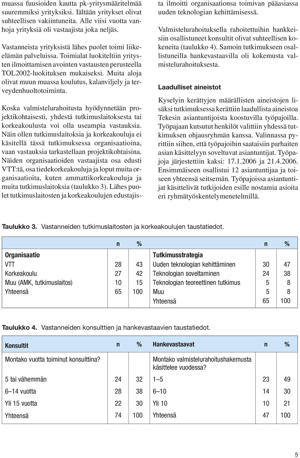 Muita aloja olivat muun muassa koulutus, kalanviljely ja terveydenhuoltotoiminta.