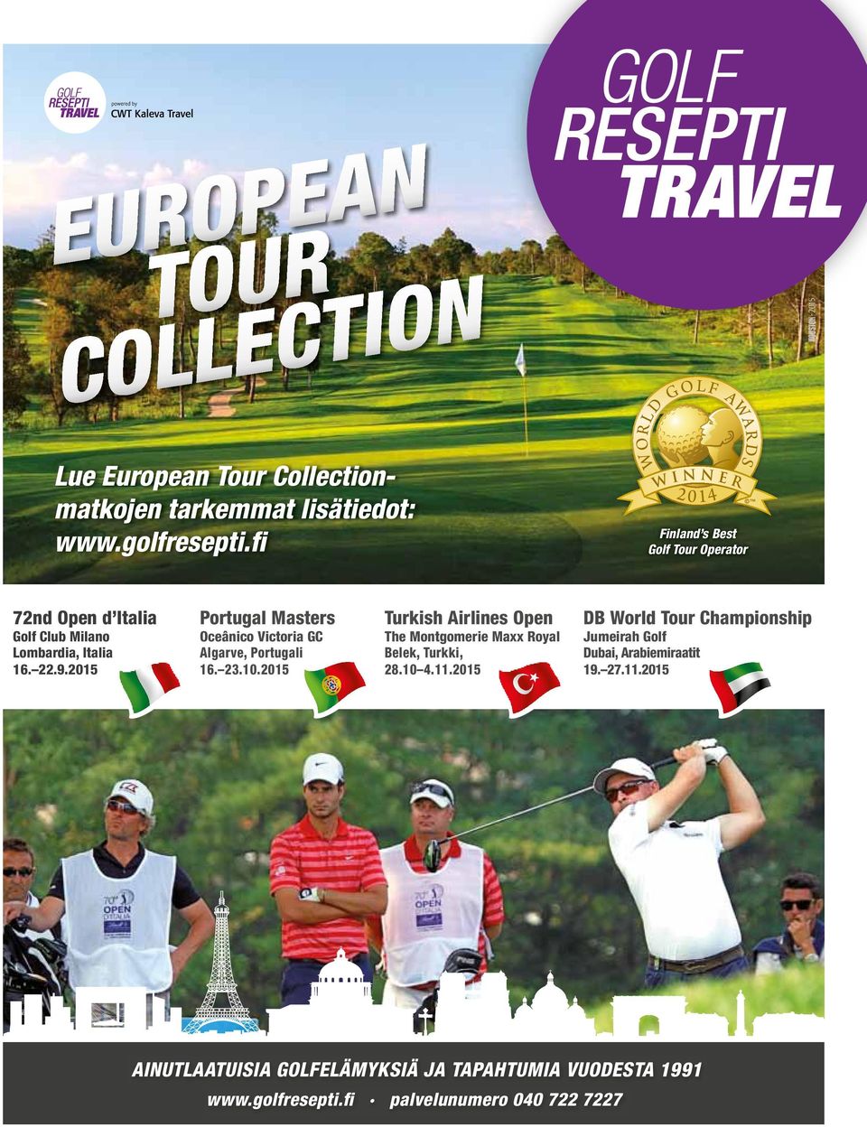 2015 Portugal Masters Oceânico Victoria GC Algarve, Portugali 16. 23.10.