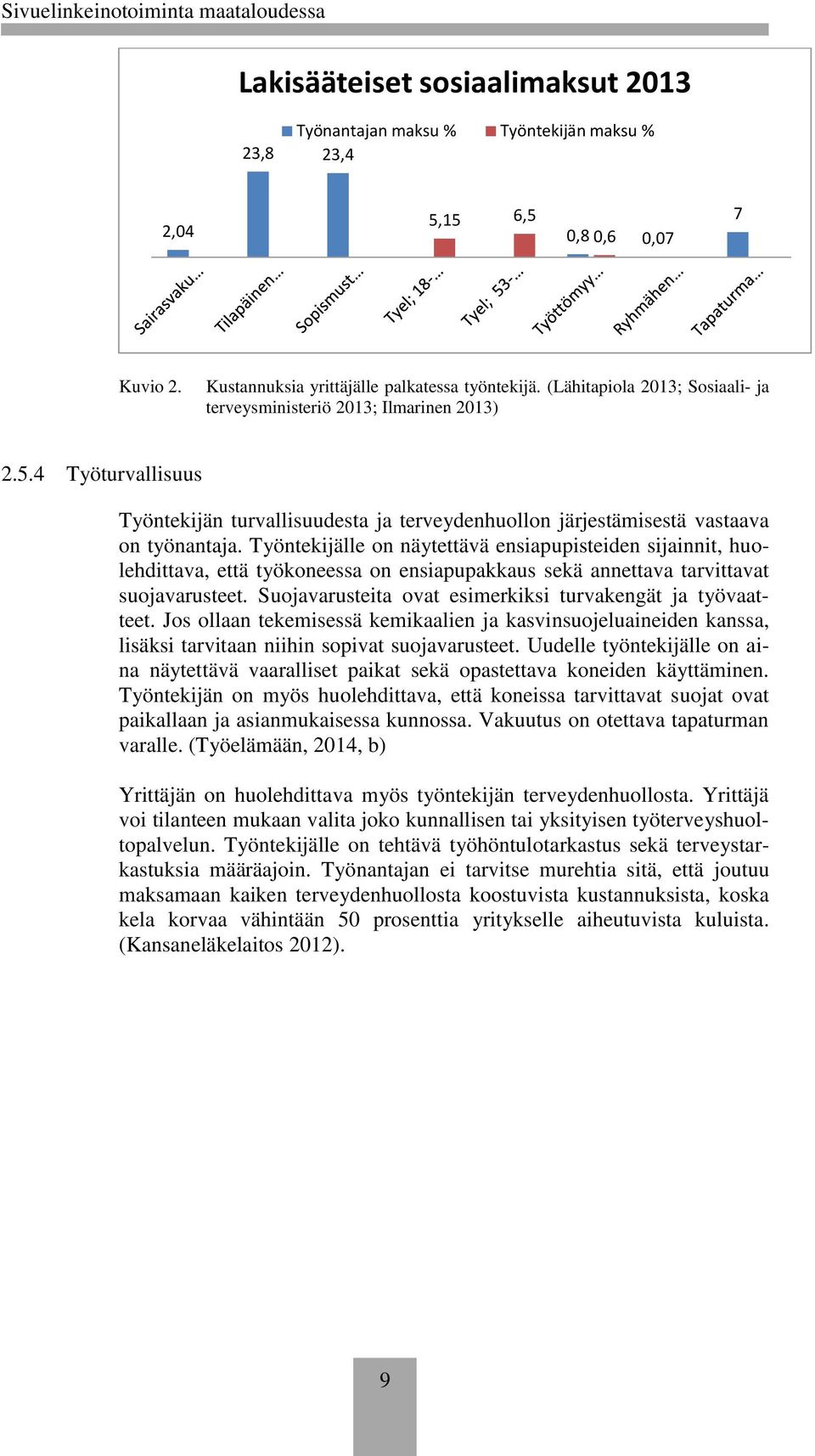 Työntekijälle on näytettävä ensiapupisteiden sijainnit, huolehdittava, että työkoneessa on ensiapupakkaus sekä annettava tarvittavat suojavarusteet.