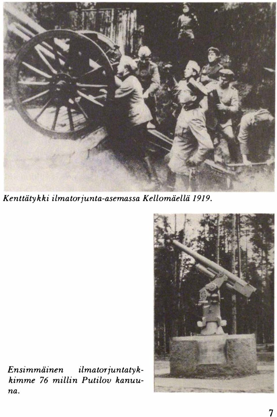 Kellomäellä 1919.