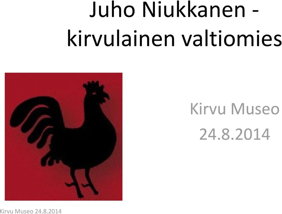 valtiomies Kirvu