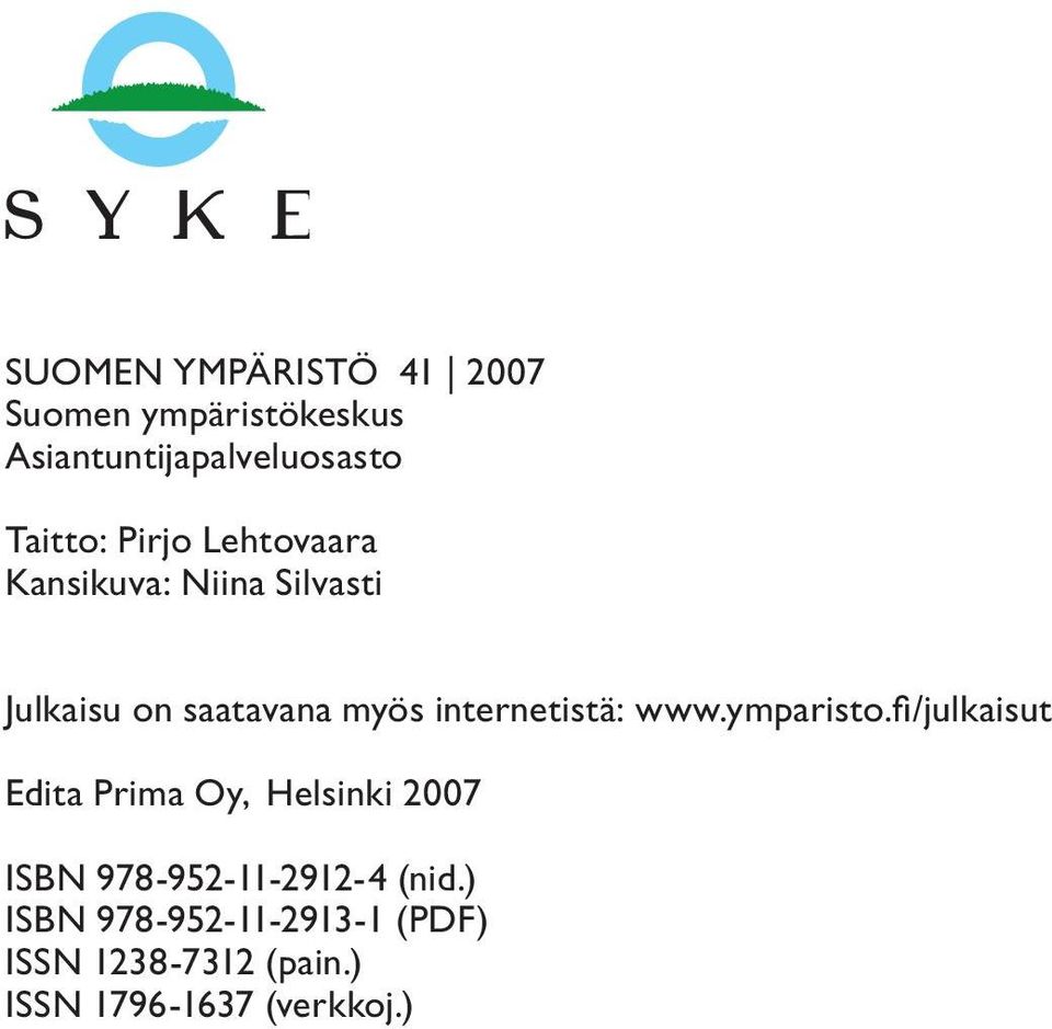 internetistä: www.ymparisto.