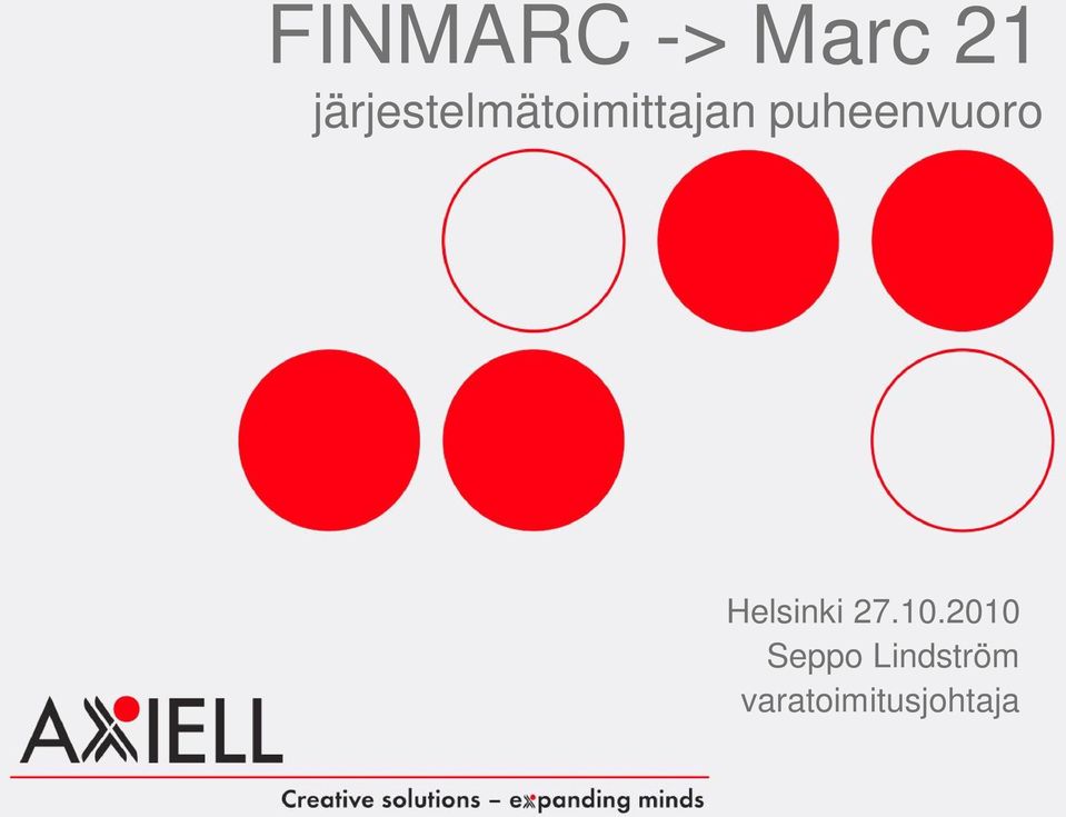 puheenvuoro Helsinki 27.10.