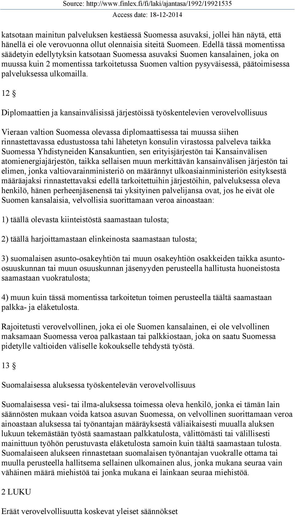 ulkomailla.