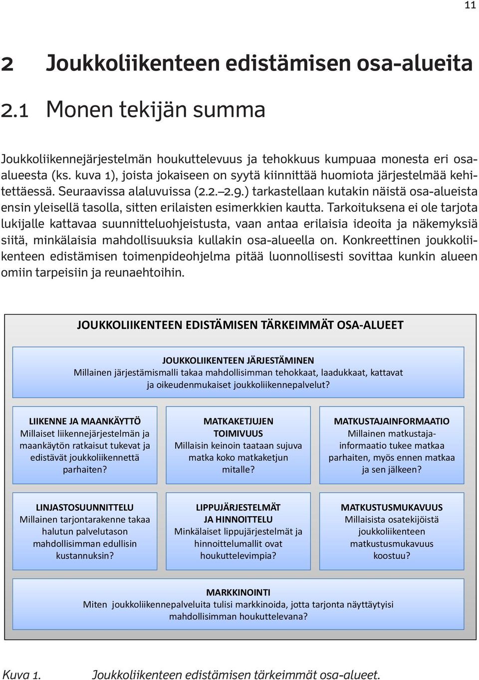 ) tarkastellaan kutakin näistä osa-alueista ensin yleisellä tasolla, sitten erilaisten esimerkkien kautta.