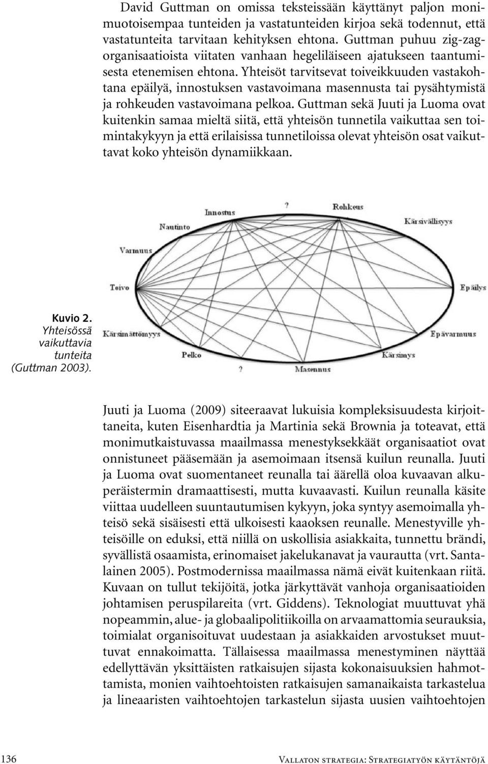 Yhteisöt tarvitsevat toiveikkuuden vastakohtana epäilyä, innostuksen vastavoimana masennusta tai pysähtymistä ja rohkeuden vastavoimana pelkoa.