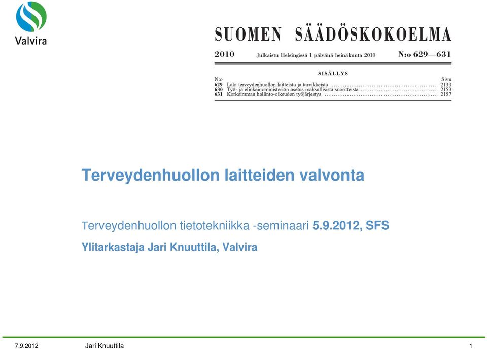 tietotekniikka -seminaari 5.9.