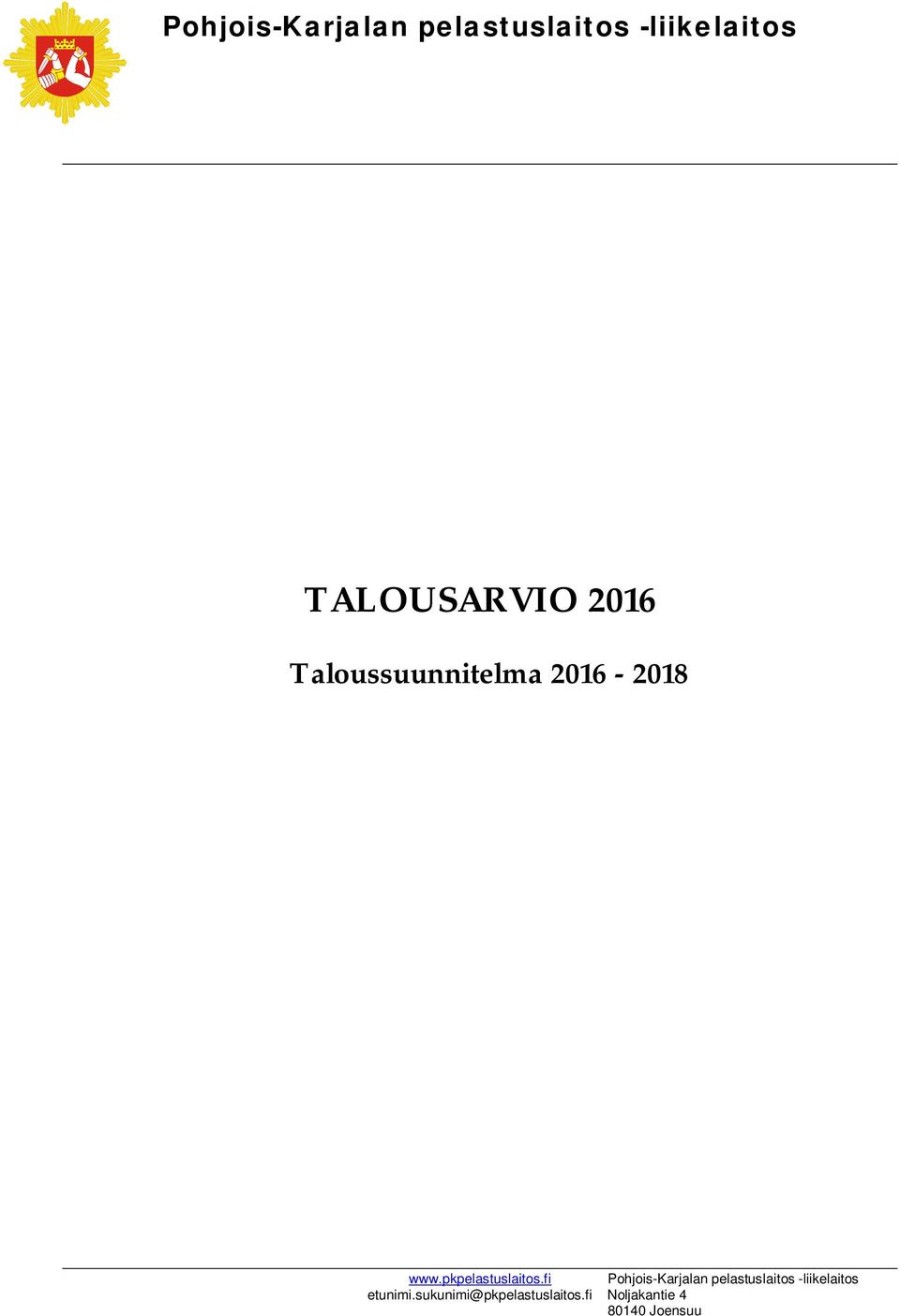 pkpelastuslaitos.fi  etunimi.sukunimi@pkpelastuslaitos.