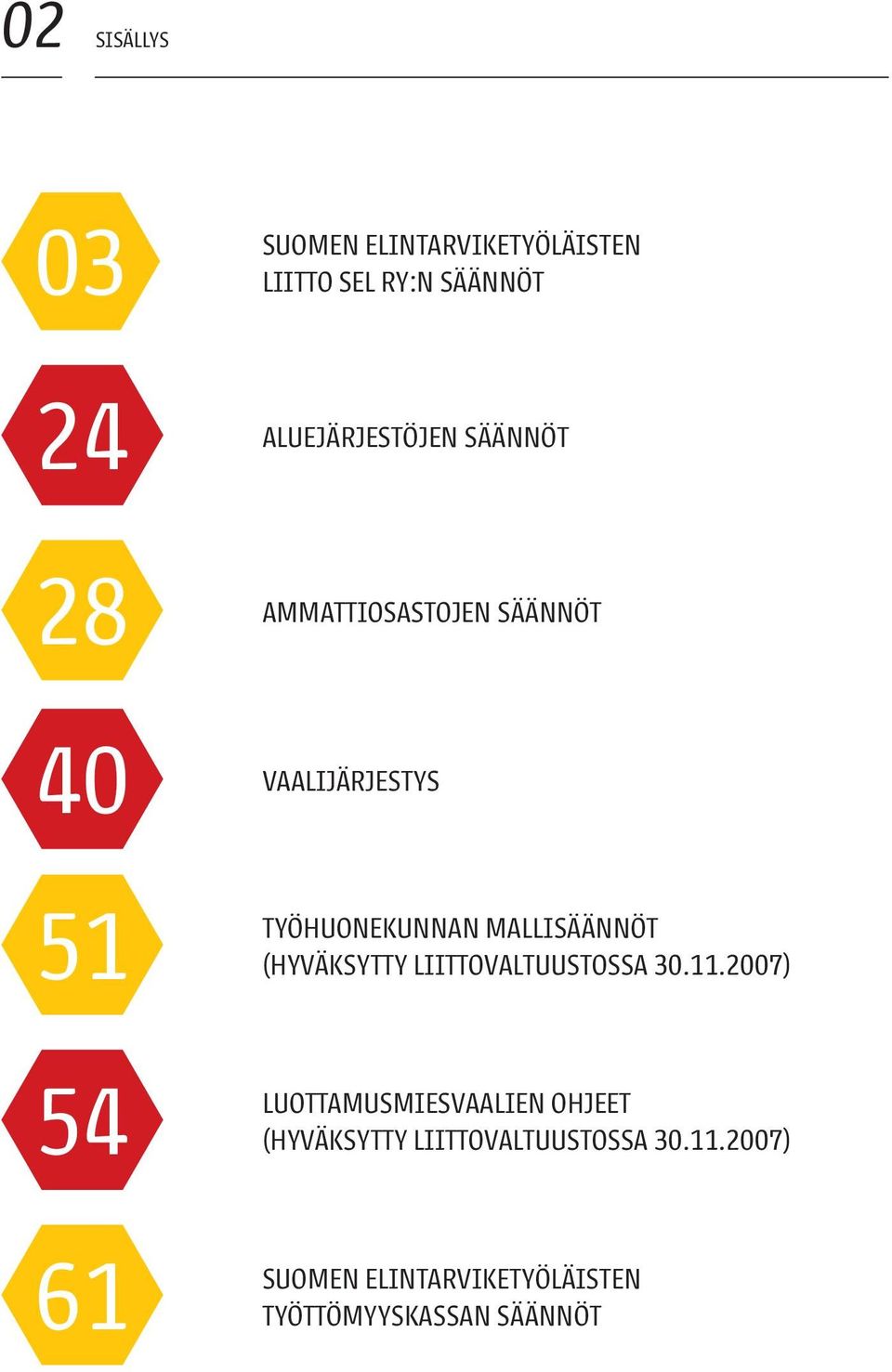 (HYVÄKSYTTY LIITTOVALTUUSTOSSA 30.11.