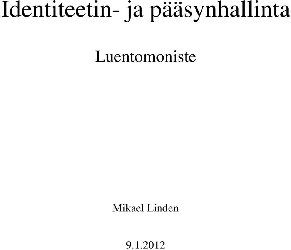 Luentomoniste