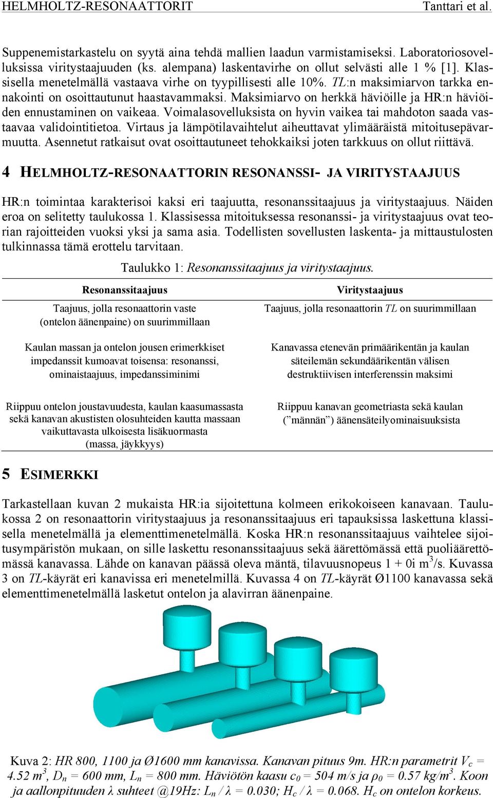 Maksimiarvo on herkkä häviöille ja HR:n häviöiden ennustaminen on vaikeaa. Voimalasovelluksista on hyvin vaikea tai mahdoton saada vastaavaa validointitietoa.