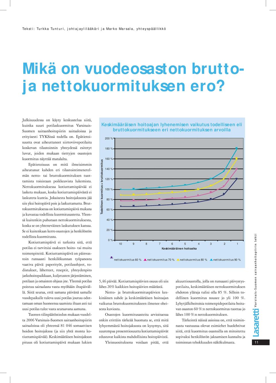 Epätietoisuutta ovat aiheuttaneet siirtoviivepotilaita koskevan tilastoinnin yhteydessä esitetyt luvut, joiden mukaan tiettyjen osastojen kuormitus näyttää matalalta.