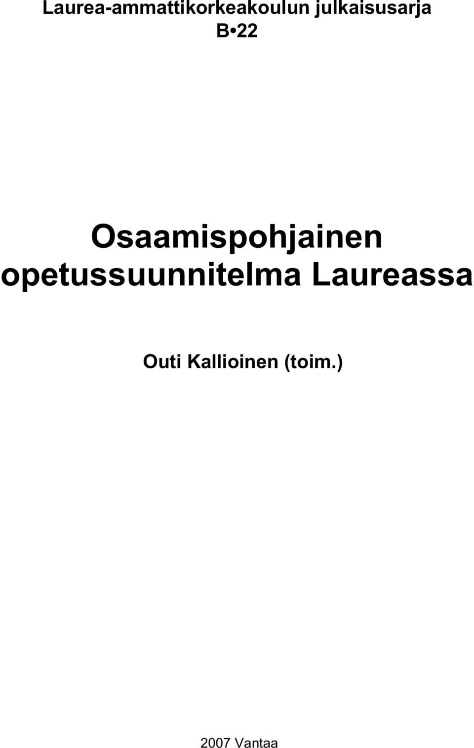 Osaamispohjainen