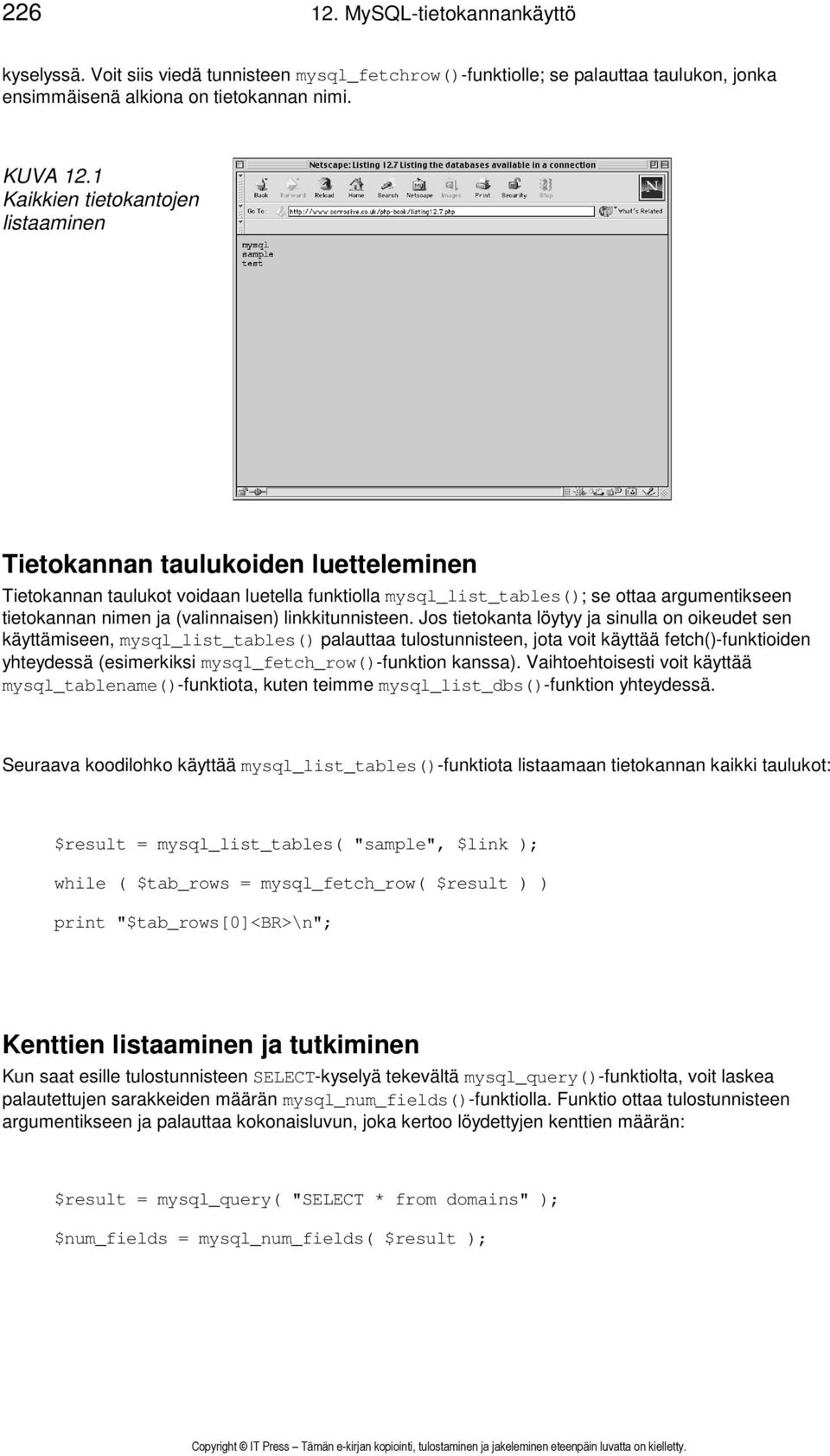 (valinnaisen) linkkitunnisteen.