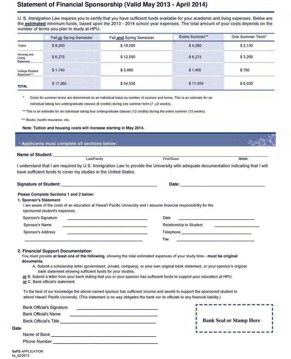 Fall or Spring Semester Fall and Spring Semester Entire Summer** One Summer Term* Tuition $ 9,250 $ 18,500 $ 4,260 $ 2,130 Housing and Living Expenses $ 6,275 $ 12,550 $ 6,275 $ 3,200 College Related