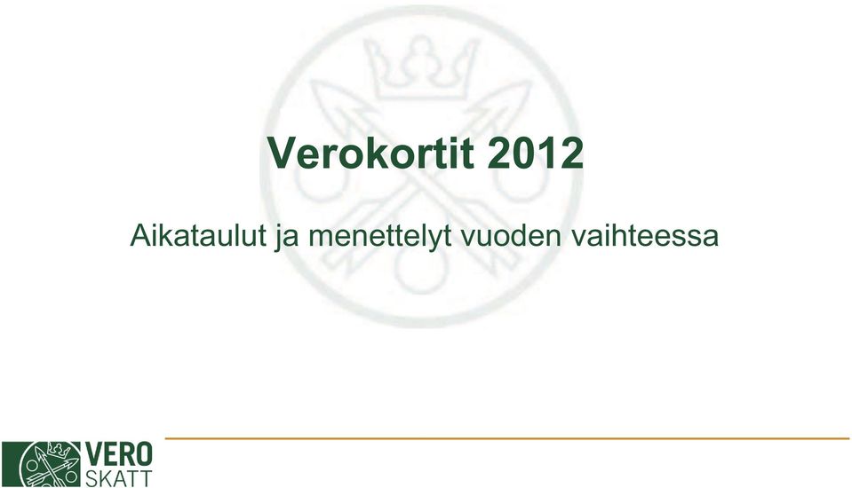 Aikataulut ja