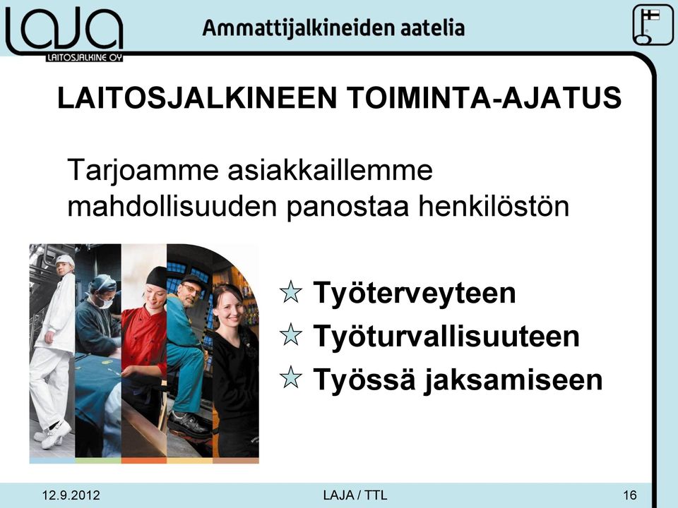 henkilöstön Työterveyteen