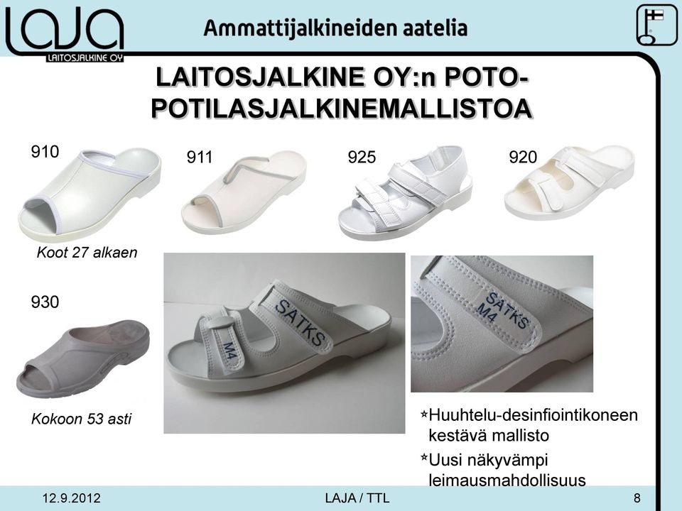 Huuhtelu-desinfiointikoneen kestävä mallisto Uusi