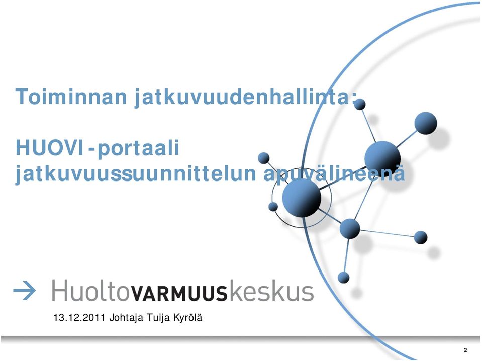 HUOVI-portaali