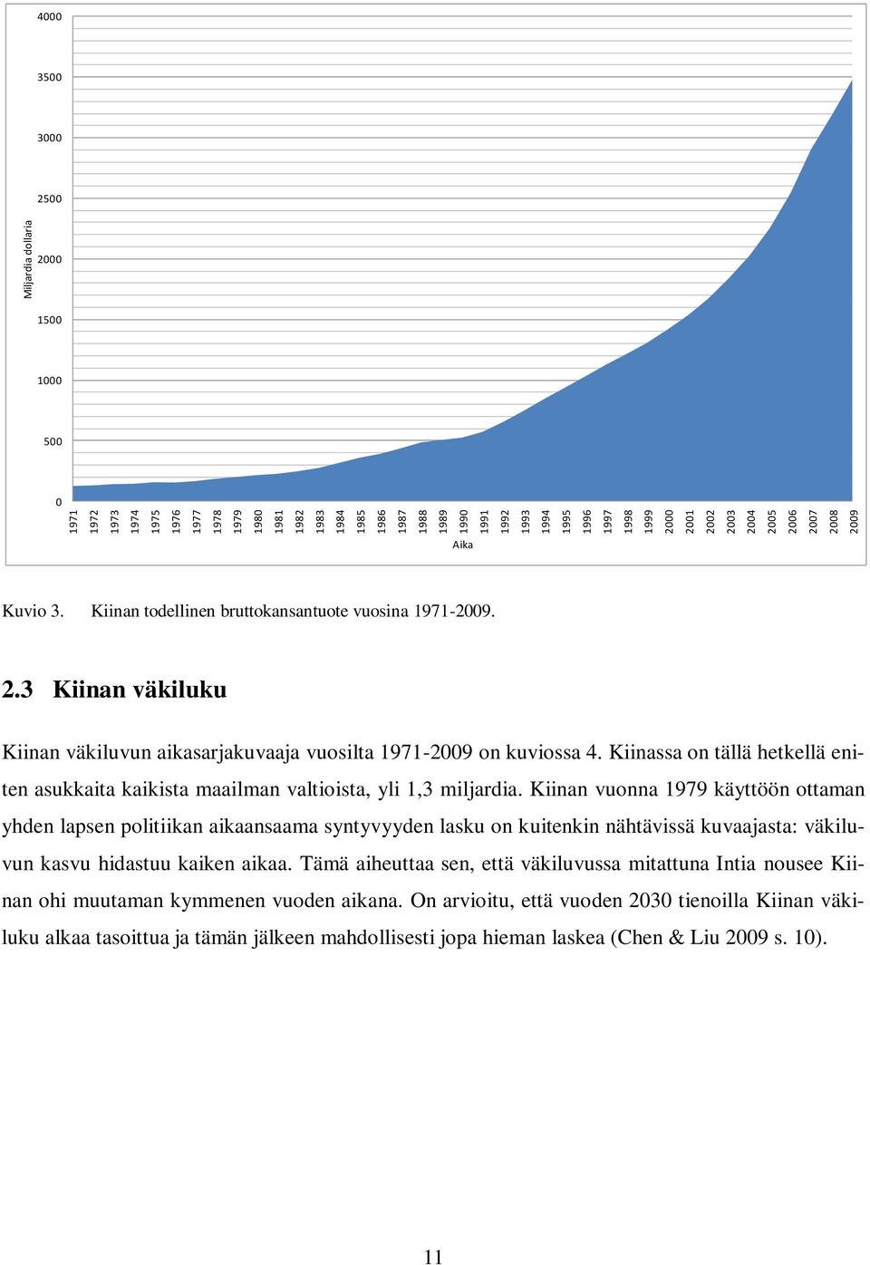 Kiinassa on tällä hetkellä eniten asukkaita kaikista maailman valtioista, yli 1,3 miljardia.