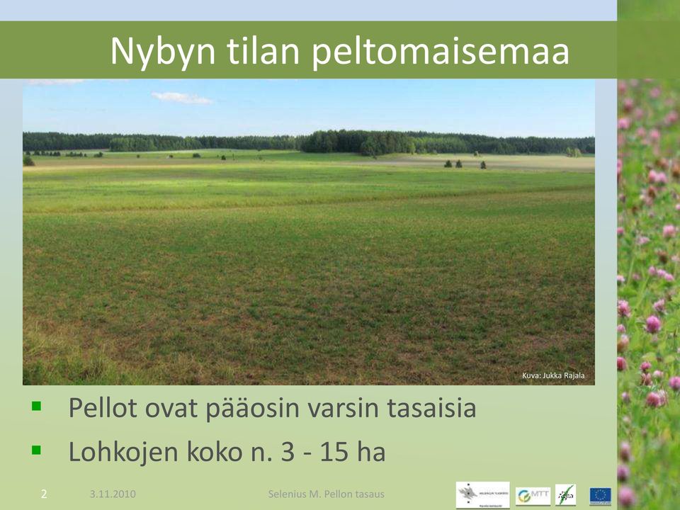 tasaisia Lohkojen koko n.