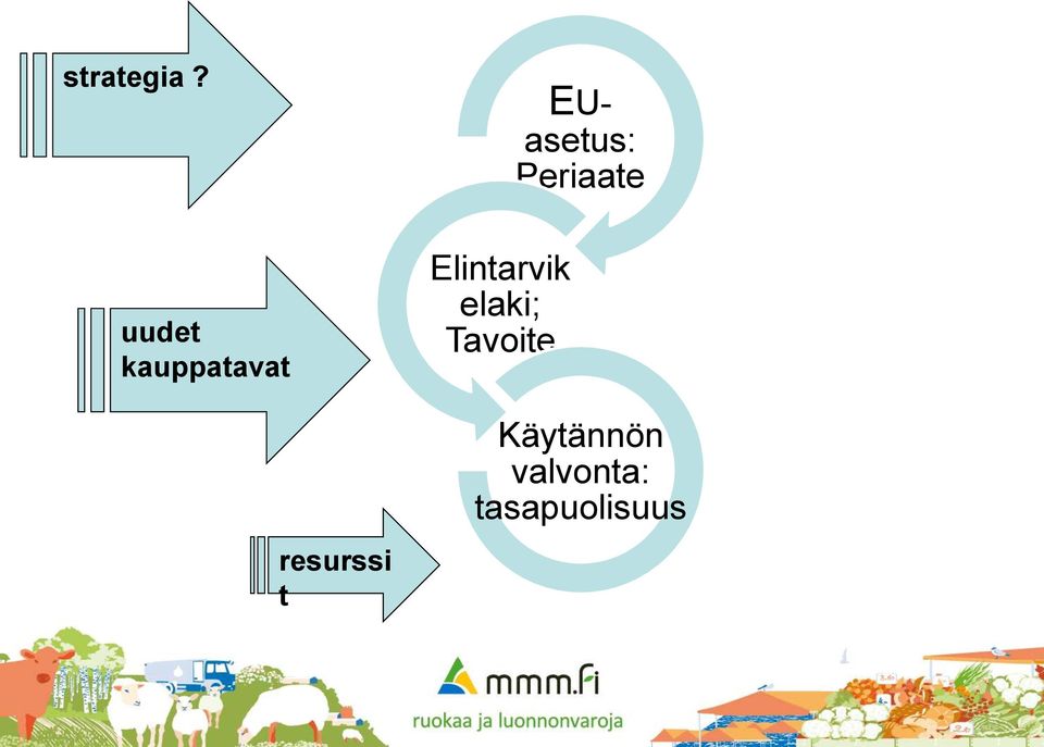 Elintarvik elaki; Tavoite