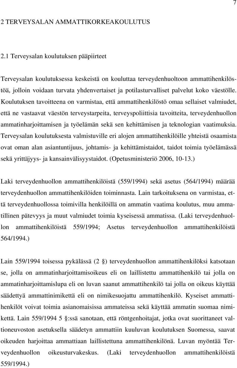 koko väestölle.