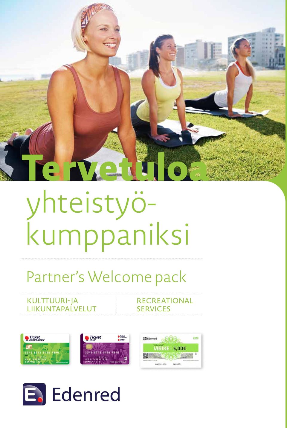 Welcome pack KULTTUURI- JA