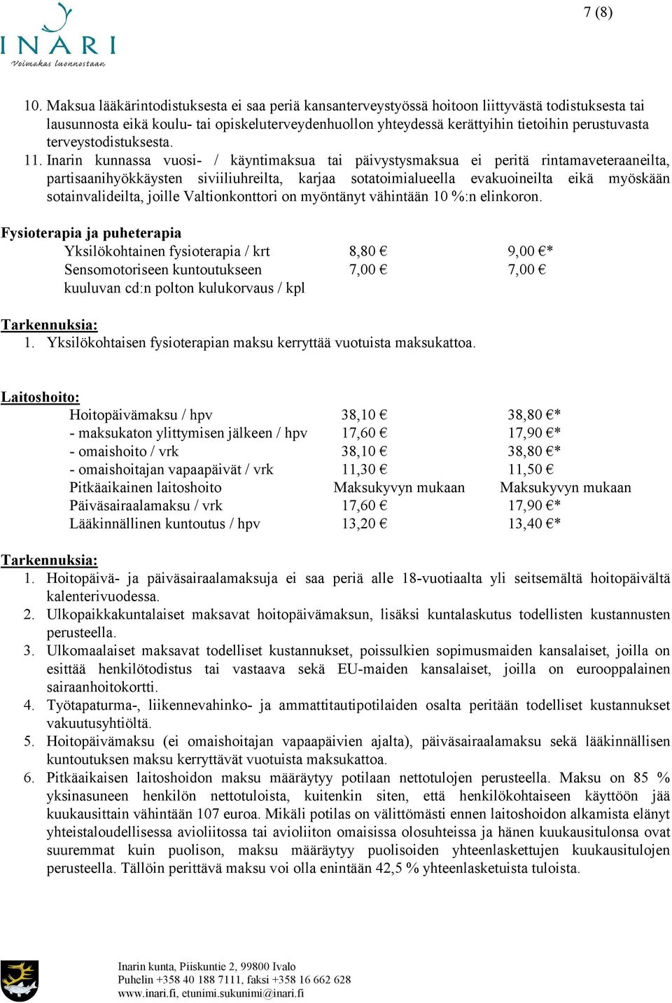 terveystodistuksesta. 11.