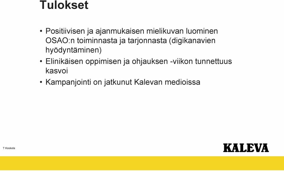 hyödyntäminen) Elinikäisen oppimisen ja ohjauksen -viikon