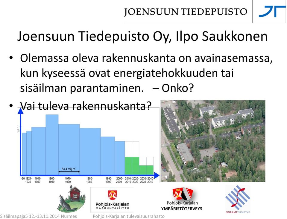 energiatehokkuuden tai sisäilman