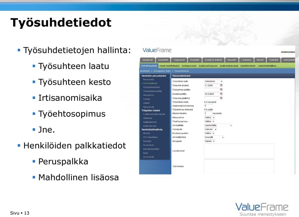 Irtisanomisaika Työehtosopimus Jne.