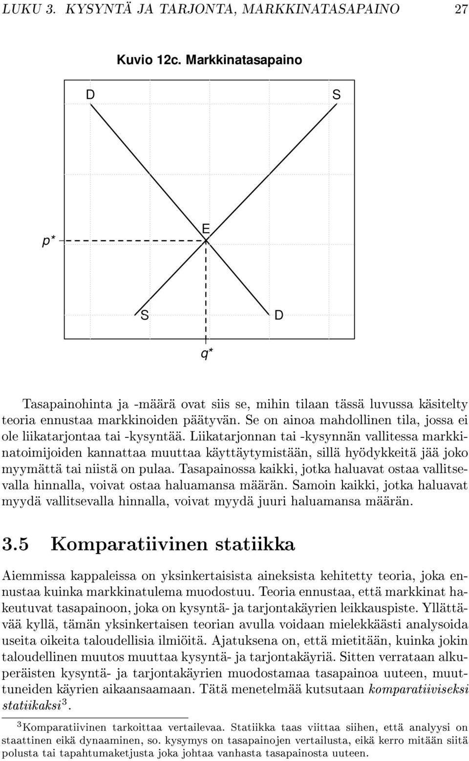 Liikatarjonnan tai -kysynnän vallitessa markkinatoimijoiden kannattaa muuttaa käyttäytymistään, sillä hyödykkeitä jää joko myymättä tai niistä on pulaa.