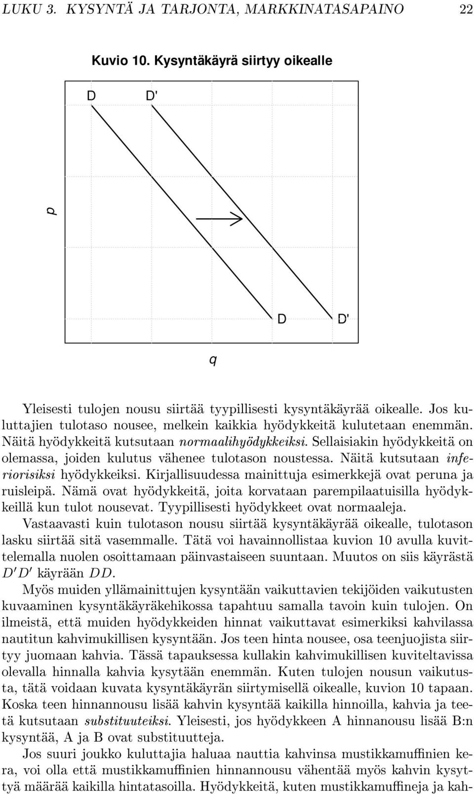 ellaisiakin hyödykkeitä on olemassa, joiden kulutus vähenee tulotason noustessa. Näitä kutsutaan inferiorisiksi hyödykkeiksi. Kirjallisuudessa mainittuja esimerkkejä ovat peruna ja ruisleipä.